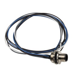 1 pcs - RS PRO Circular Connector, 5 Contacts, Front Mount, M12 Connector, Plug, Male, IP67