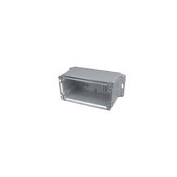 1 pcs : PN-1333-CMB - Electrical Enclosures IP65 NEMA 4X Box with Clear Cover and Mounting Brackets (6.3 X 3.2 X 3.4 In)