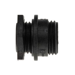 1 pcs - Bulgin Circular Connector, 6 Contacts, Front Mount, Miniature Connector, Socket, Female, IP68, Buccaneer 400 Series