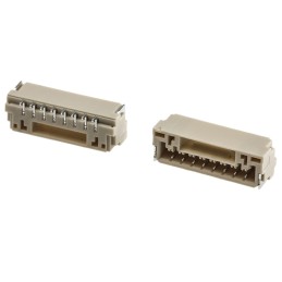 2500 pcs - JST GH Series Right Angle Surface Mount PCB Header, 8 Contact(s), 1.25mm Pitch, Shrouded