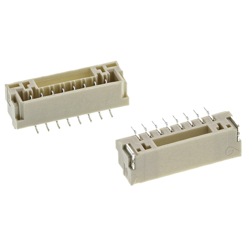 2500 pcs - JST GH Series Straight Surface Mount PCB Header, 8 Contact(s), 1.25mm Pitch, Shrouded