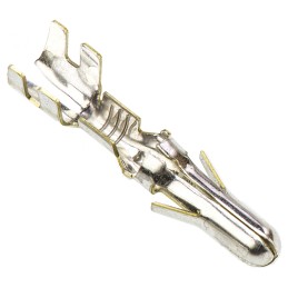 2500 pcs - TE Connectivity Commercial MATE-N-LOK Series Male Crimp Terminal, 20AWG Min, 14AWG Max