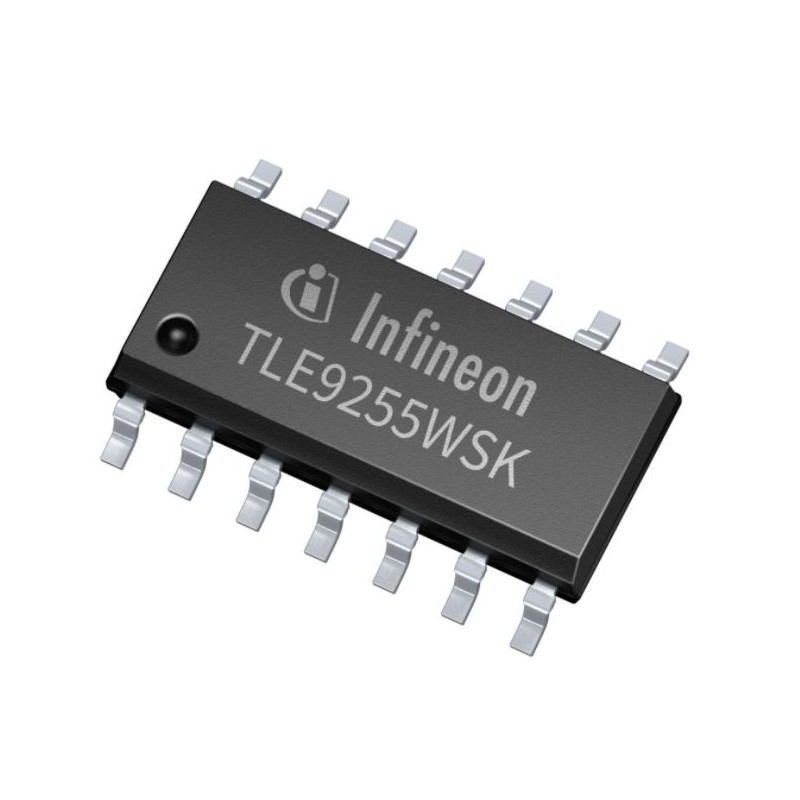 2500 pcs - Infineon TLE9255WSKXUMA2, CAN Transceiver 5Mbps, 14-Pin PG-DSO-14