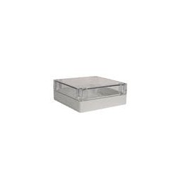 1 pcs : PN-1337-AC - Enclosures for Industrial Automation IP68 NEMA 6P Box with Clear Cover (4.7 X 4.7 X 3.5 In)