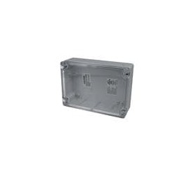1 pcs : PN-1324-C - Electrical Enclosures IP65 NEMA 4X Box with Clear Cover (6.7 X 4.8 X 2.2 In)
