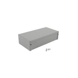 1 pcs : 1412SS - Enclosures, Boxes & Cases Utility Enclosure - 8.0 x 4.0 x 2.0' - Grey Steel