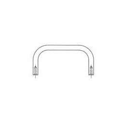 1 pcs : 8182-832-SS-20 - Racks & Rack Cabinet Accessories 5/16 OD X 4.00 Lg X 1-1/2 Ht Round handle