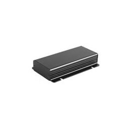 1 pcs : 1455CF1201BK - Enclosures, Boxes & Cases 120x54x23mm FLANGED ENCL BLACK