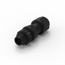 1 pcs - Wurth Elektronik Circular Connector, 5 Contacts, Cable Mount, M12 Connector, Plug, Male, IP68, WR-CIRC Series