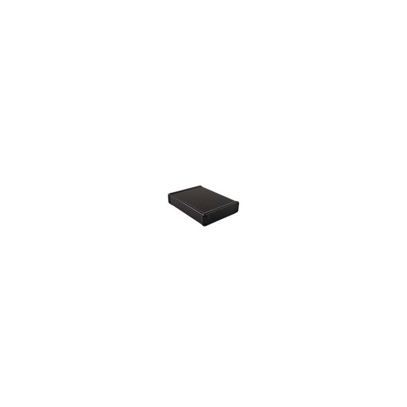 1 pcs : 1455JALBK-10 - Enclosures, Boxes & Cases Alum EndPlate/Pack10 Black, for 1455J120