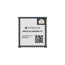 1 pcs : ESP32-S3-WROOM-1U-N8R8 - Multiprotocol Modules SMD module, ESP32-S3R8 with 8 MB Octal PSRAM die inside, 8 MB Quad SPI fl