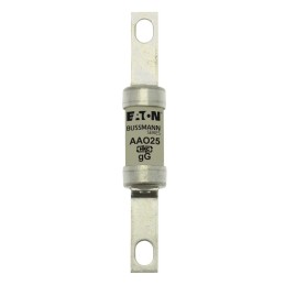 5 pcs - Eaton 25A British Standard Fuse, A2, 550V ac, 73mm