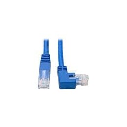 1 pcs : N204-001-BL-RA - Ethernet Cables / Networking Cables 1FT CT6 90 DEG RIGHT,180 DEG