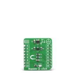 1 pcs - MikroElektronika Magneto 6 Click Hall Effect Sensor mikroBus Click Board for TLI493D-A2B6