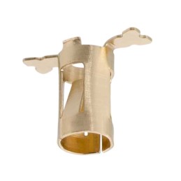 10 pcs - HARWIN S9141 Series Straight Surface Mount PCB Socket, 3-Contact, SMT Termination