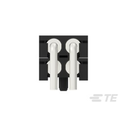 260 pcs - TE Connectivity, ICCON 6.6mm Pitch Power Backplane Power Connector, Socket, Right Angle, 2 Column, 2 Row, 4 Way, 2379