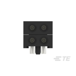 260 pcs - TE Connectivity, ICCON 6.6mm Pitch Power Backplane Power Connector, Socket, Right Angle, 2 Column, 2 Row, 4 Way, 2379