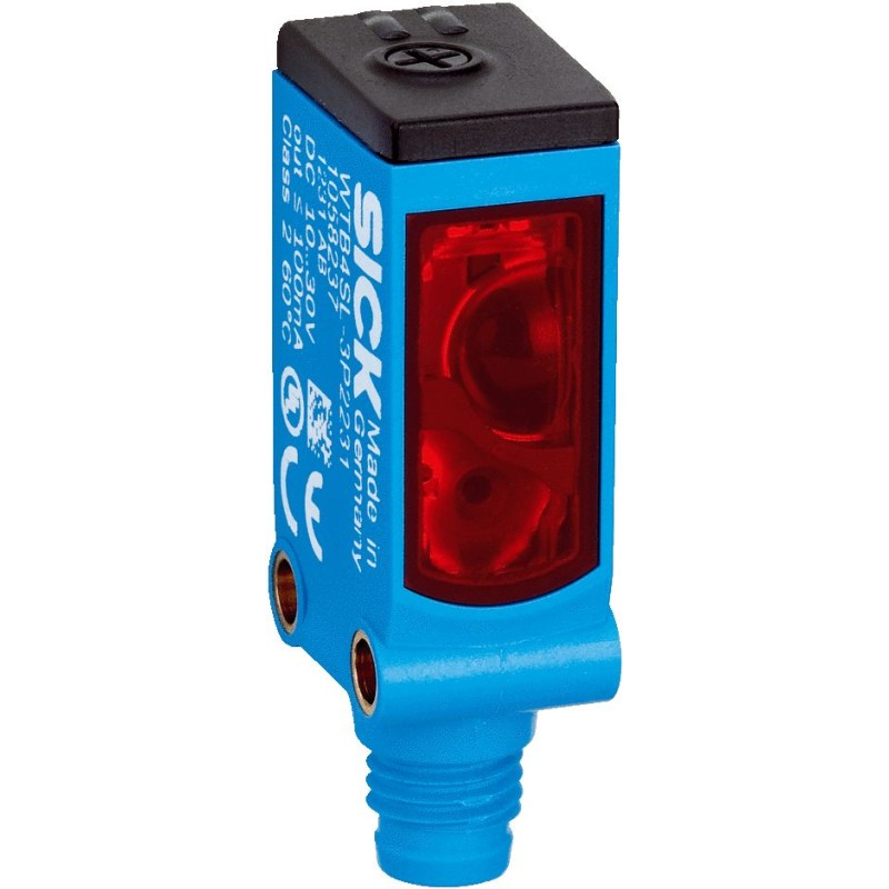 1 pcs - Sick Background Suppression Photoelectric Sensor, Block Sensor, 25 mm - 300 mm Detection Range