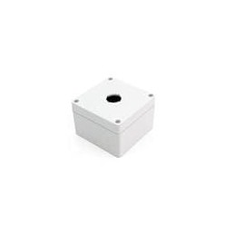 1 pcs : 1554MPB1 - Electrical Enclosures Pushbutton Enclosure 1 PB x 22.5mm - 3.5 x 3.5 x 2.4in - Polycarbonate - N4X