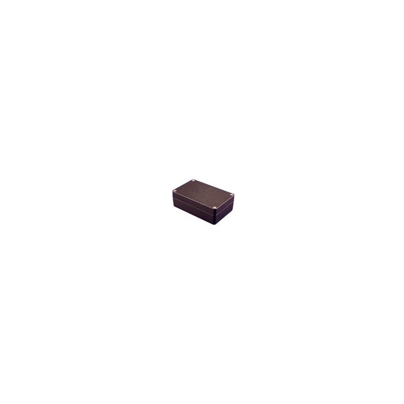 1 pcs : 1550Z107BK - Enclosures, Boxes & Cases Diecast Aluminum Box 4.94x.99x3.17' Black