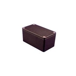 1 pcs : 1550Z111BK - Enclosures, Boxes & Cases Diecast Aluminum Box 4.6x1.97x2.6' Black