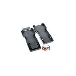 1 pcs : 1553TBKBAT - Enclosures for Single Board Computing FR ABS/4AA Batt.Door 8.27x3.94x1.26'Black