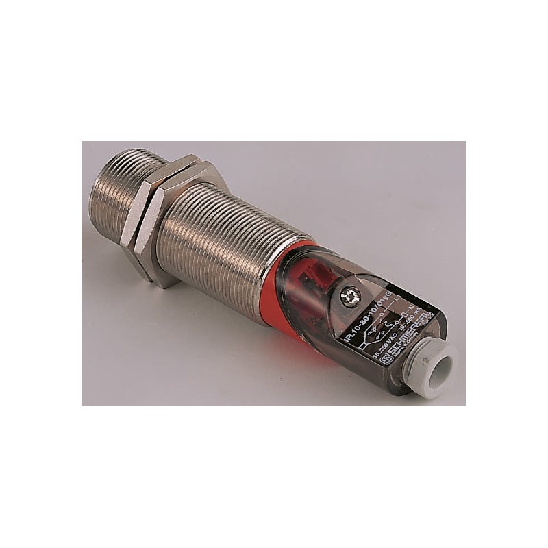 1 pcs - Schmersal IFL Series Inductive Barrel-Style Proximity Sensor, M30 x 1.5, 10 mm Detection, 15 - 250 V ac, IP67