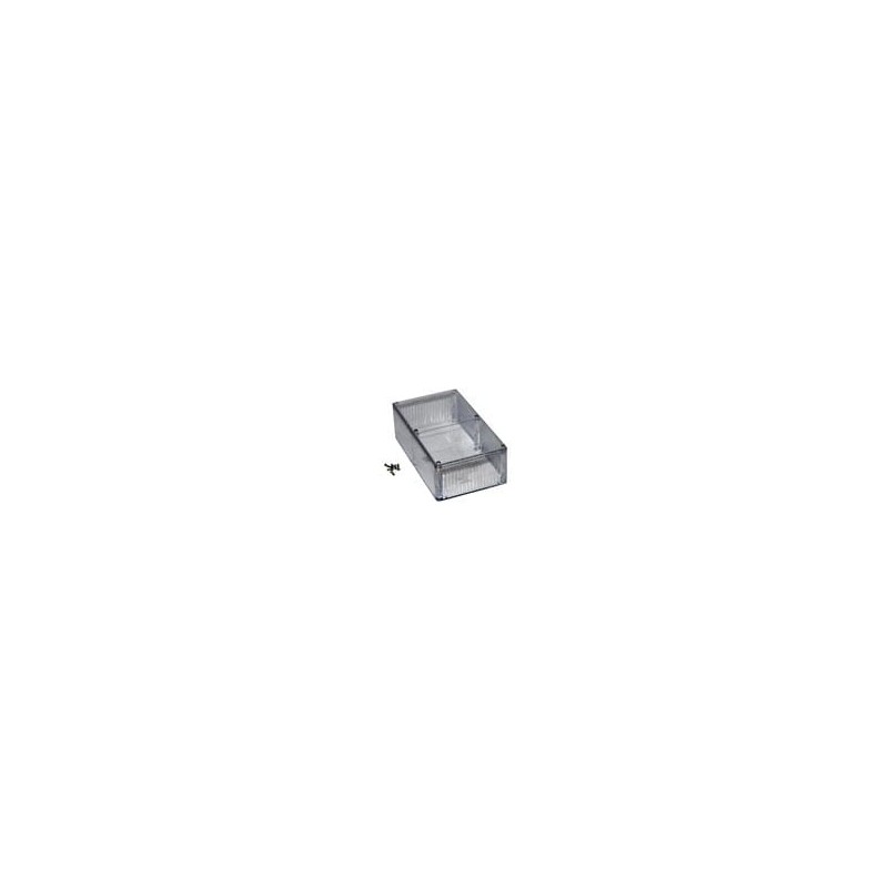 1 pcs : 1591ETCL - Enclosures, Boxes & Cases Polycarbonate 7.5x4.3x2.2' Clear