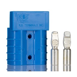 1 pcs - RS PRO Male 2 Way Modular Battery Contact, Cable Mount, 25/ 35A, 600 V