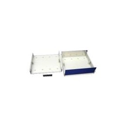 1 pcs : 1598DGY - Enclosures, Boxes & Cases FR ABS w/Alum. Ends 7.09x8.11x2.52' Grey