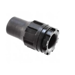 1 pcs - TE Connectivity CES Series Series Black Nylon Cable Gland Locknut, 1-12 UNF Thread, 6.4mm Min, 19.1mm Max