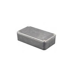 1 pcs : 1590WQBK - Enclosures, Boxes & Cases Diecast Alum Black 4.70 x 4.70 x 1.1