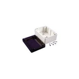 1 pcs : 1554F2GYSL - Enclosures, Boxes & Cases General Enclosure - Grey/Smoke Lid - 4.7 x 3.5 x 2.4in - Polycarbonate - N4X