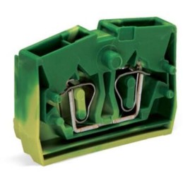 10 pcs - Wago 264 Series Terminal Block, 2-Way, 24A, 28 - 12 AWG Wire, Cage Clamp Termination