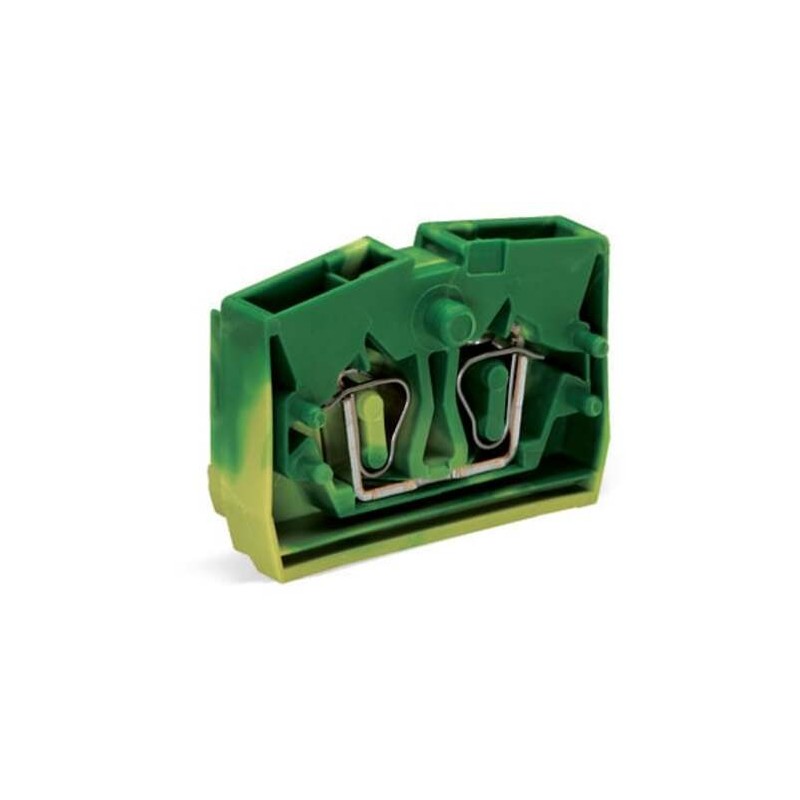 10 pcs - Wago 264 Series Terminal Block, 2-Way, 24A, 28 - 12 AWG Wire, Cage Clamp Termination