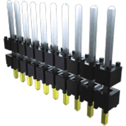 1 pcs - Samtec DW Series Straight Through Hole Pin Header, 1 Contact(s), 2.54mm Pitch, 1 Row(s), Unshrouded