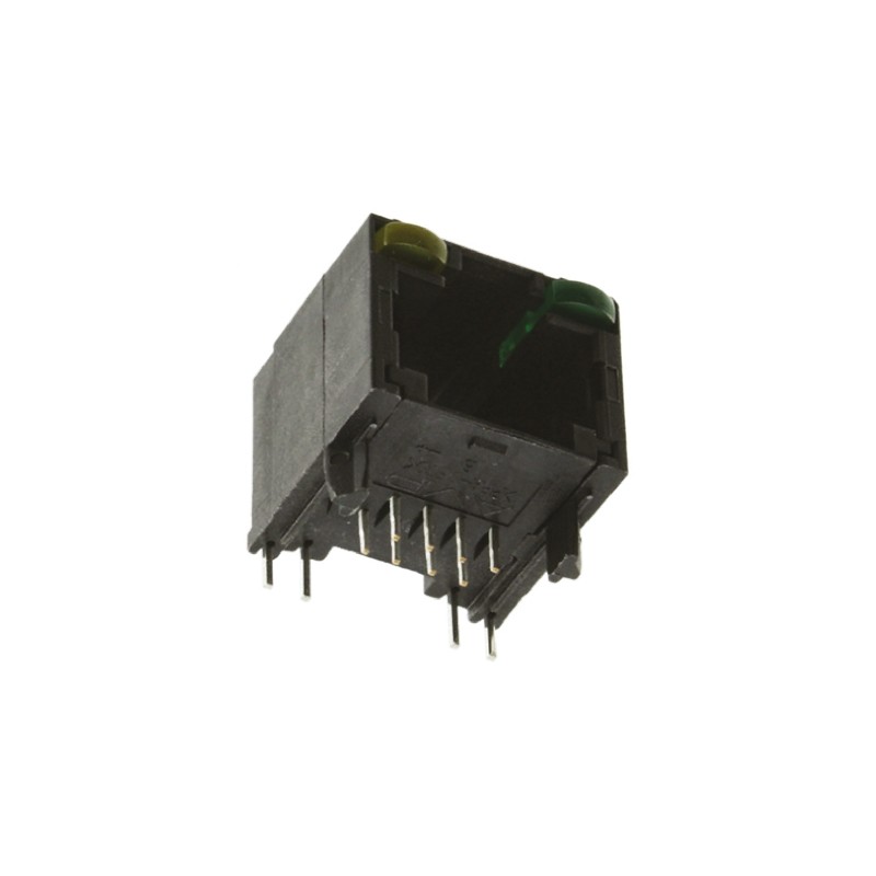 1 pcs - TE Connectivity 5406533 Series Female RJ45 Connector, Through Hole, Cat5