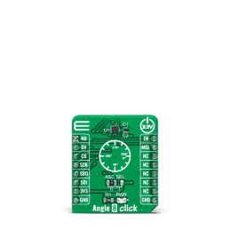 1 pcs - MikroElektronika Angle 8 Click Angle Sensor Add On Board for MA782GGU mikroBUS socket