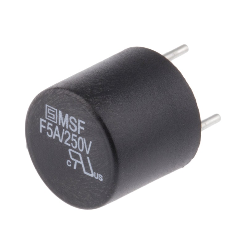 10 pcs - SchurterPC Board Non Resettable Fuse, Radial 5A, 250V ac