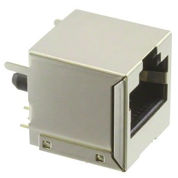 1 pcs - TE Connectivity 1734577 Series Female RJ45 Connector, PCB Mount, Cat3