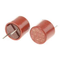 10 pcs - Wickmann Non Resettable Fuse 5A, 250V ac