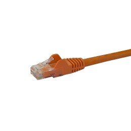 1 pcs - Startech Cat6 Male RJ45 to Male RJ45 Ethernet Cable, U/UTP, Orange PVC Sheath, 10m, CMG Rated
