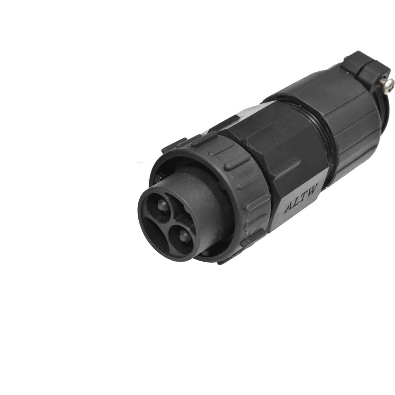 1 pcs - Amphenol Circular Connector, 4 Contacts, Panel Mount, IP67, PWMU Series