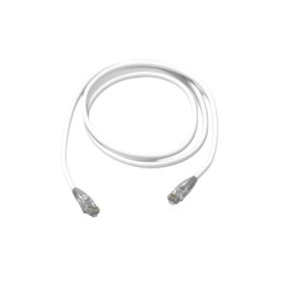 1 pcs - Amphenol Industrial Cat6 RJ45 to RJ45 Ethernet Cable, Unshielded, White, 2m