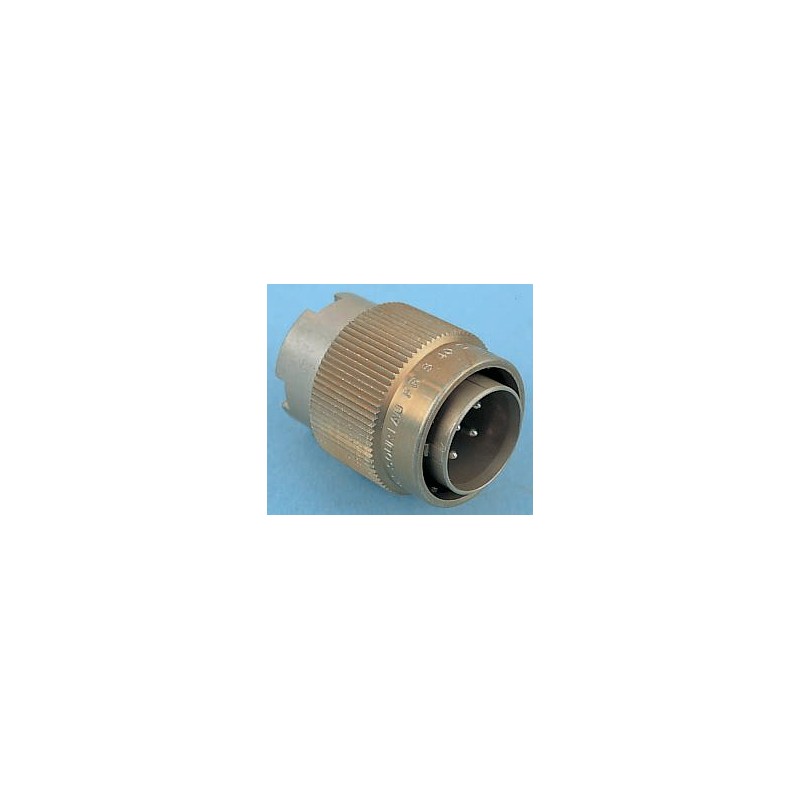 1 pcs - Souriau Circular Connector, 7 Contacts, Cable Mount, Plug, Female, IP65, 840 Series
