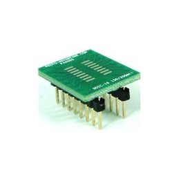 1 pcs : PA0005 - Sockets & Adapters SOIC-16 to DIP-16 SMT Adapter