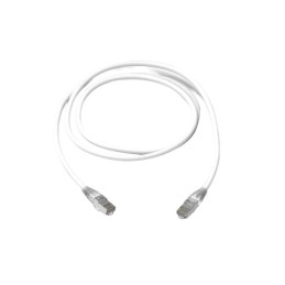 1 pcs - Amphenol Industrial Cat6a RJ45 to RJ45 Ethernet Cable, S/FTP, White, 5m