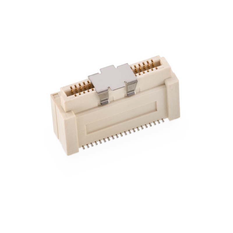 1 pcs - Wurth Elektronik WR-BTB Series Vertical PCB Socket, 40-Contact, 1-Row, 0.8mm Pitch