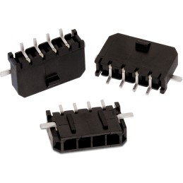 1 pcs - Wurth Elektronik WR-MPC3 Series Vertical PCB Header, 12 Contact(s), 3.0mm Pitch, 1 Row(s), Shrouded