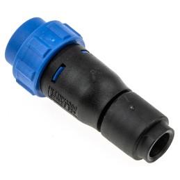 1 pcs - Bulgin Circular Connector, 2 Contacts, Cable Mount, Miniature Connector, Plug, Male, IP68, Buccaneer 400 Series